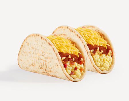 2 For $6 Breakfast Big Fat Taco
