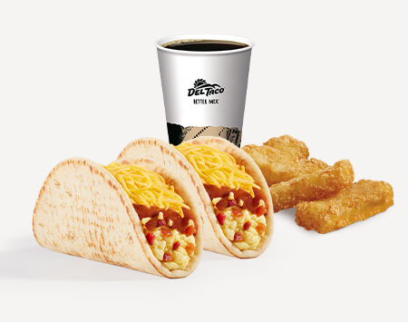 Bacon, Egg &amp;#038; Cheese Big Fat Taco Meal