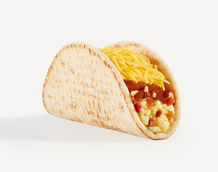 Bacon, Egg &amp;#038; Cheese Big Fat Taco