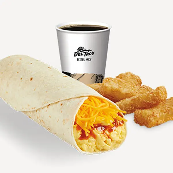 (#15) Egg & Cheese Breakfast Burrito Meal