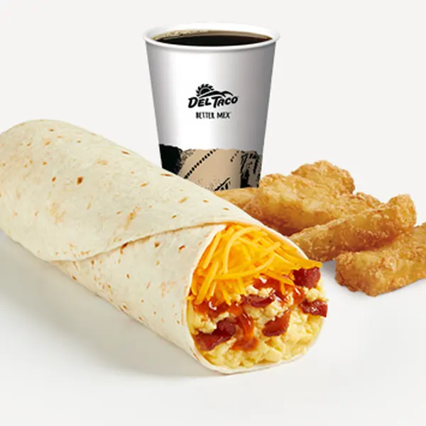 (#16) Bacon Breakfast Burrito Meal