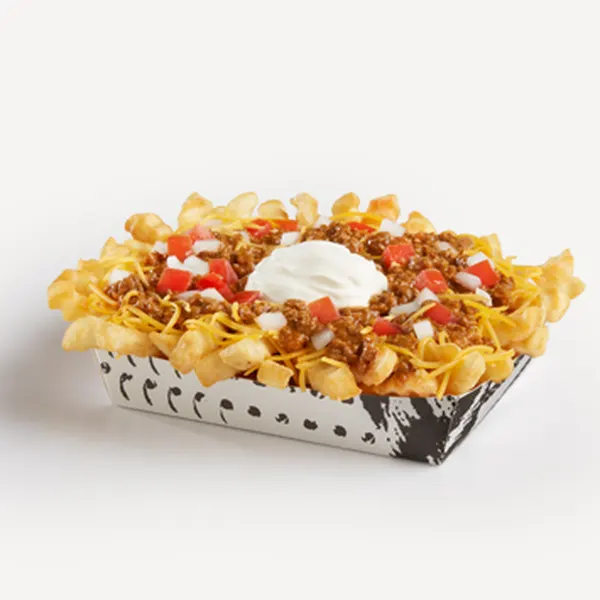 Deluxe Chili Cheddar Fries