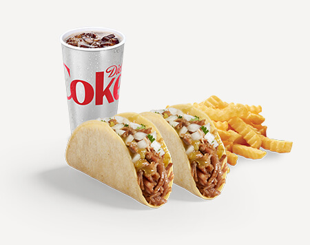 Carnitas Street Tacos Meal