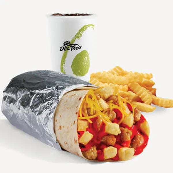 New Epic Flamin' Hotqueso Grilled Chicken Burrito Meal