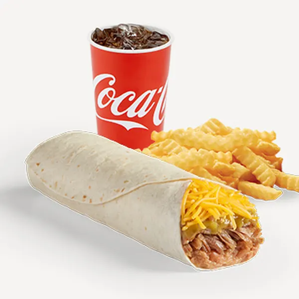 Carnitas Combo Burrito Meal
