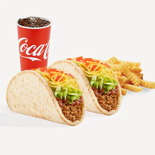 Seasoned Beef Big Fat Taco Meal