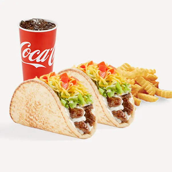 Carne Asada Steak Big Fat Taco Meal