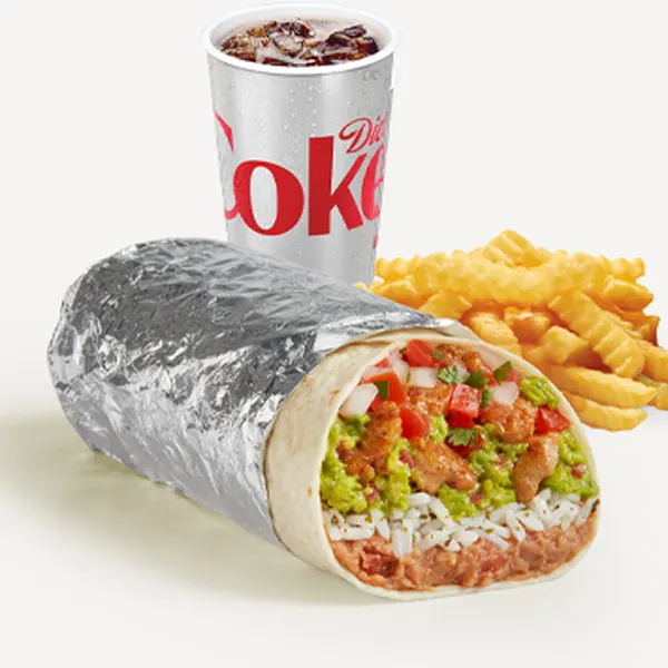 (#5) Epic Grilled Chicken Fresh Guacamole Burrito Meal