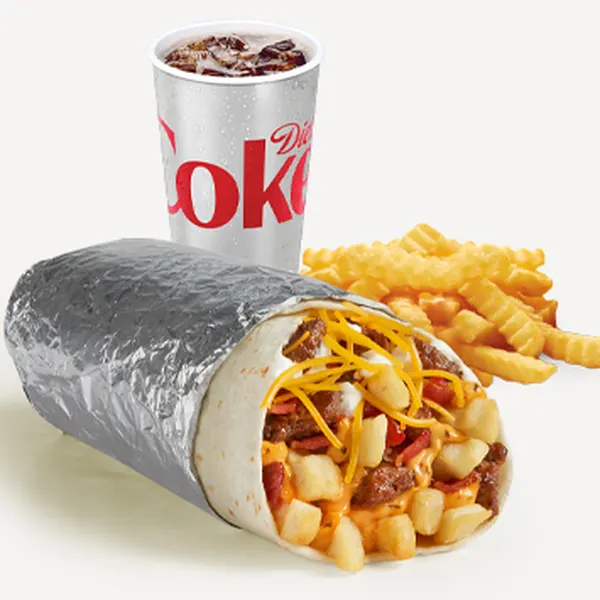 (#6) Epic Carne Asada Steak Cali Bacon Burrito Meal