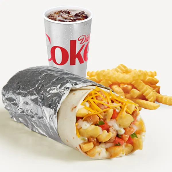 (#7) Epic Grilled Chicken Loaded Queso Burrito Meal