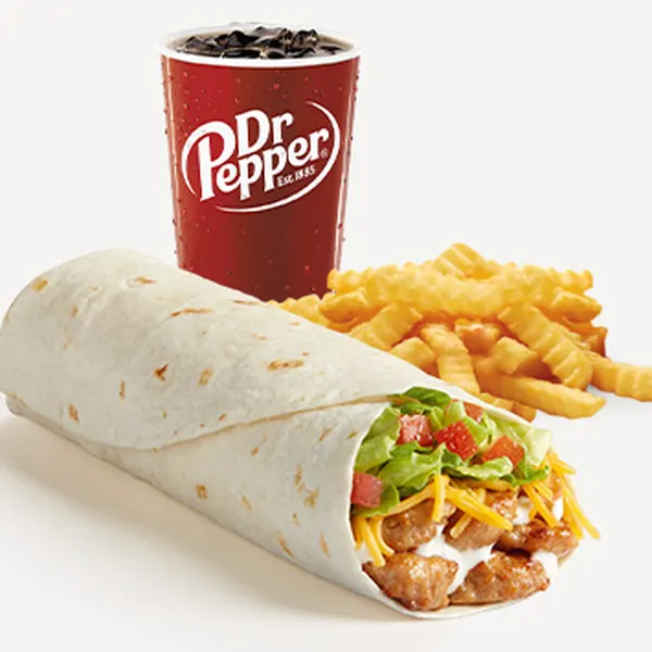 (#10) Classic Grilled Chicken Burrito Meal