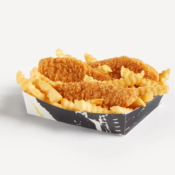 3Pc. Crispy Chicken &amp;#038; Fries Box(Ranch Or Chipotle Dipping Sauce)