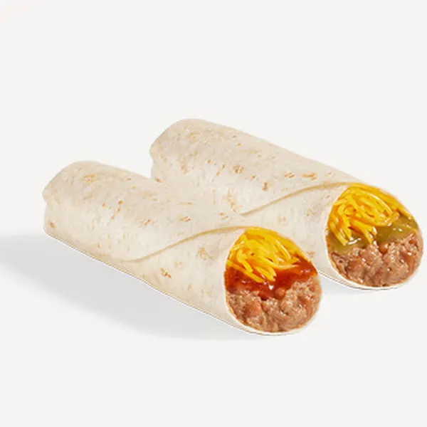 Value Bean & Cheese Burrito (Zesty Red Or Tangy Green Sauce)
