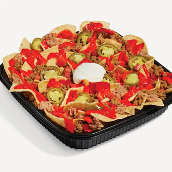 New Flamin' HotQueso Loaded Nachos