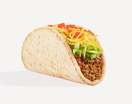 Seasoned Beef Big Fat Taco