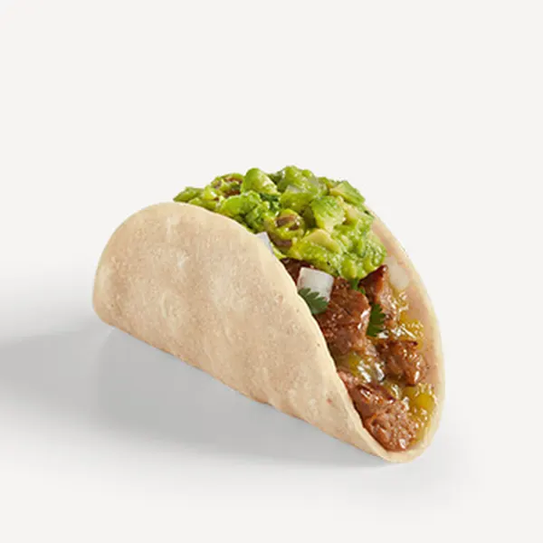 Carne Asada Steak Street Guac'D Up Taco